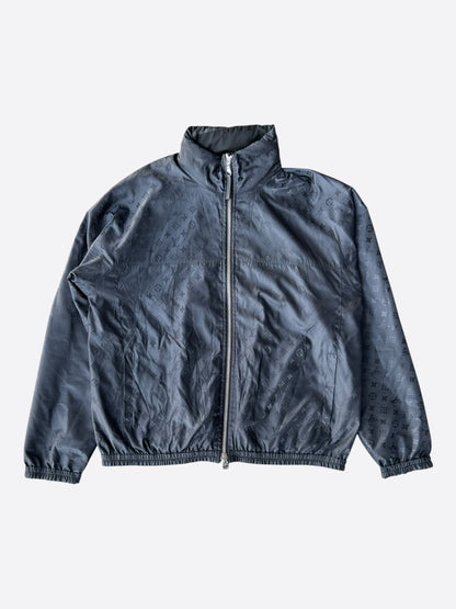 Louis Vuitton Navy & Black Monogram Reversible Windbreaker