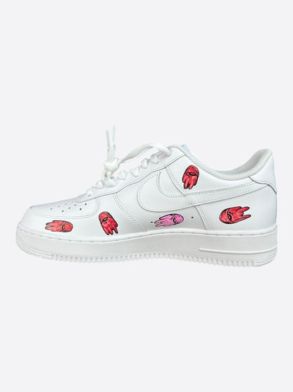 Matty Boy Nike White Hand Painted Air Force 1