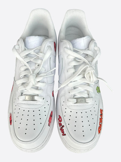Matty Boy Nike White Hand Painted Air Force 1