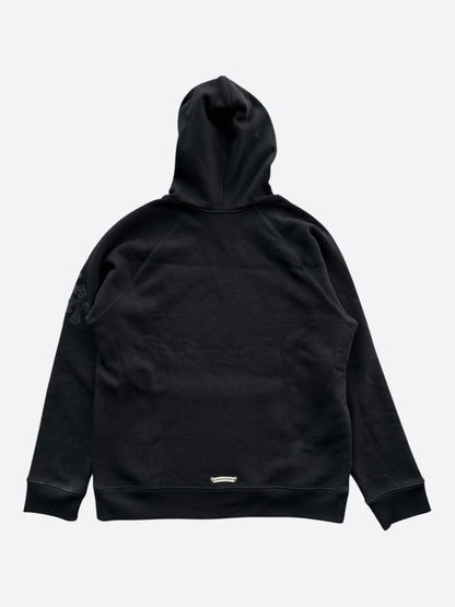 Chrome Hearts Black Triple Cross Patch Paper Jam Hoodie