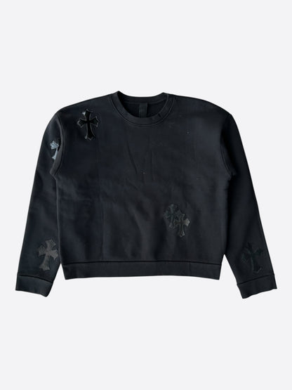 Chrome Hearts Black Cross Patch Sweater