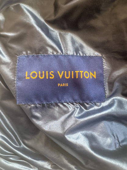 Louis Vuitton Silver Space Patch Bomber Jacket