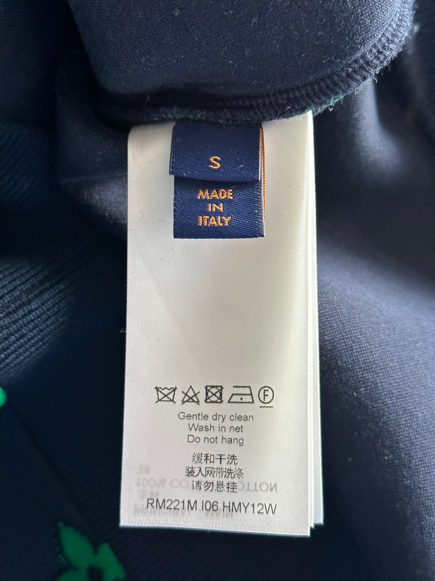 Louis Vuitton Blue & Green Gradient Monogram Sweater
