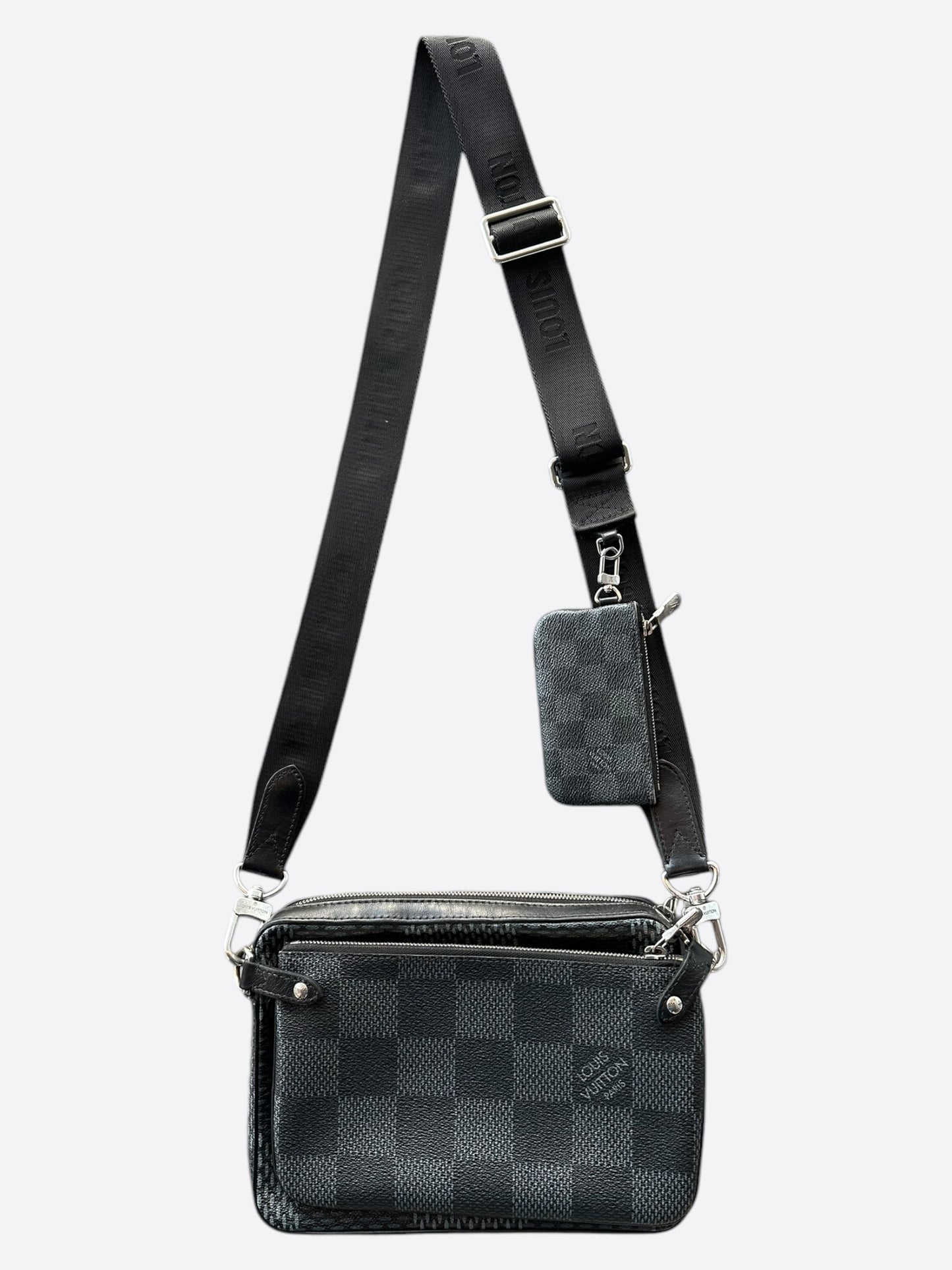 Louis Vuitton Damier Graphite 3D Trio Messenger Bag