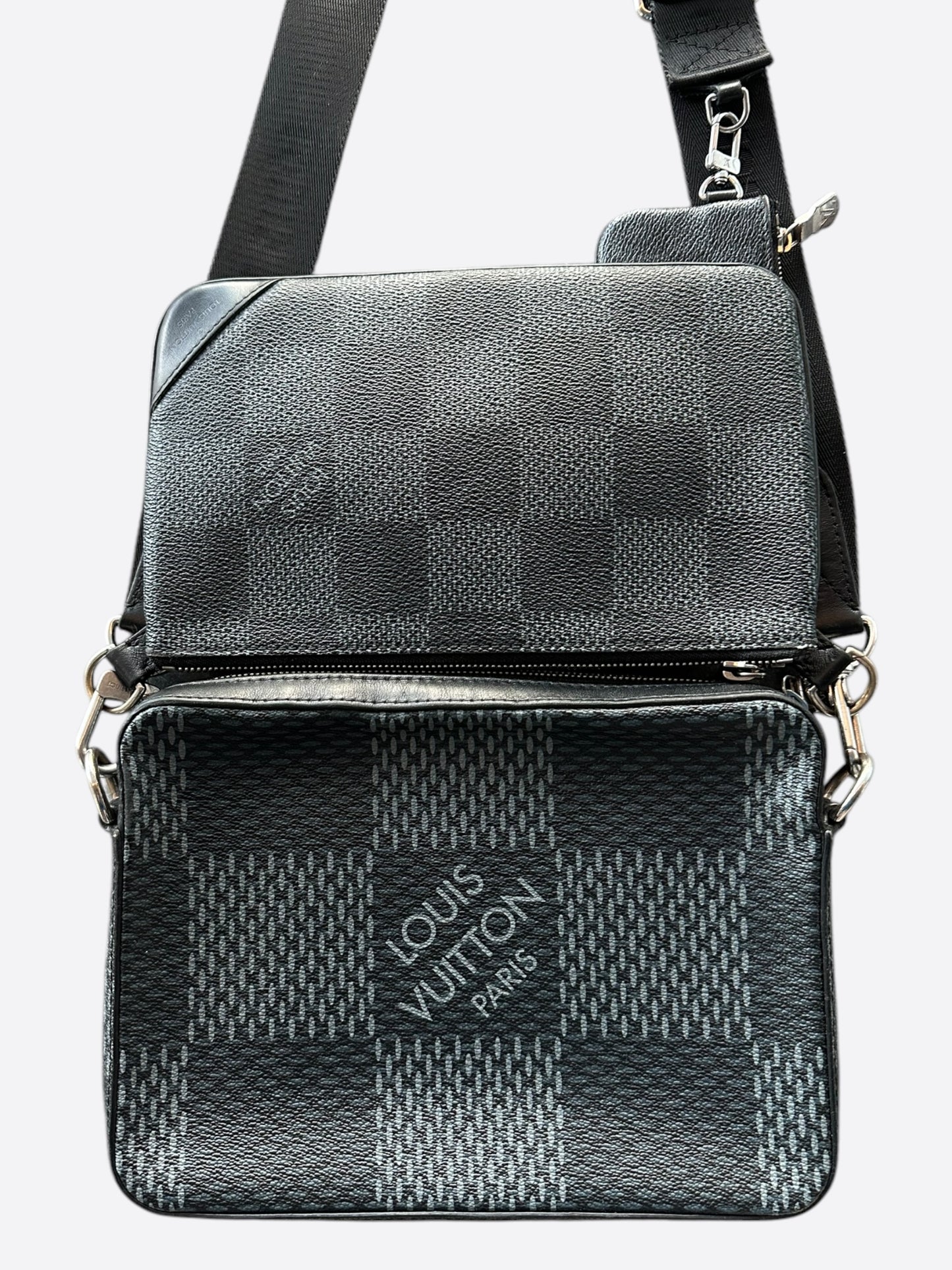Louis Vuitton Damier Graphite 3D Trio Messenger Bag