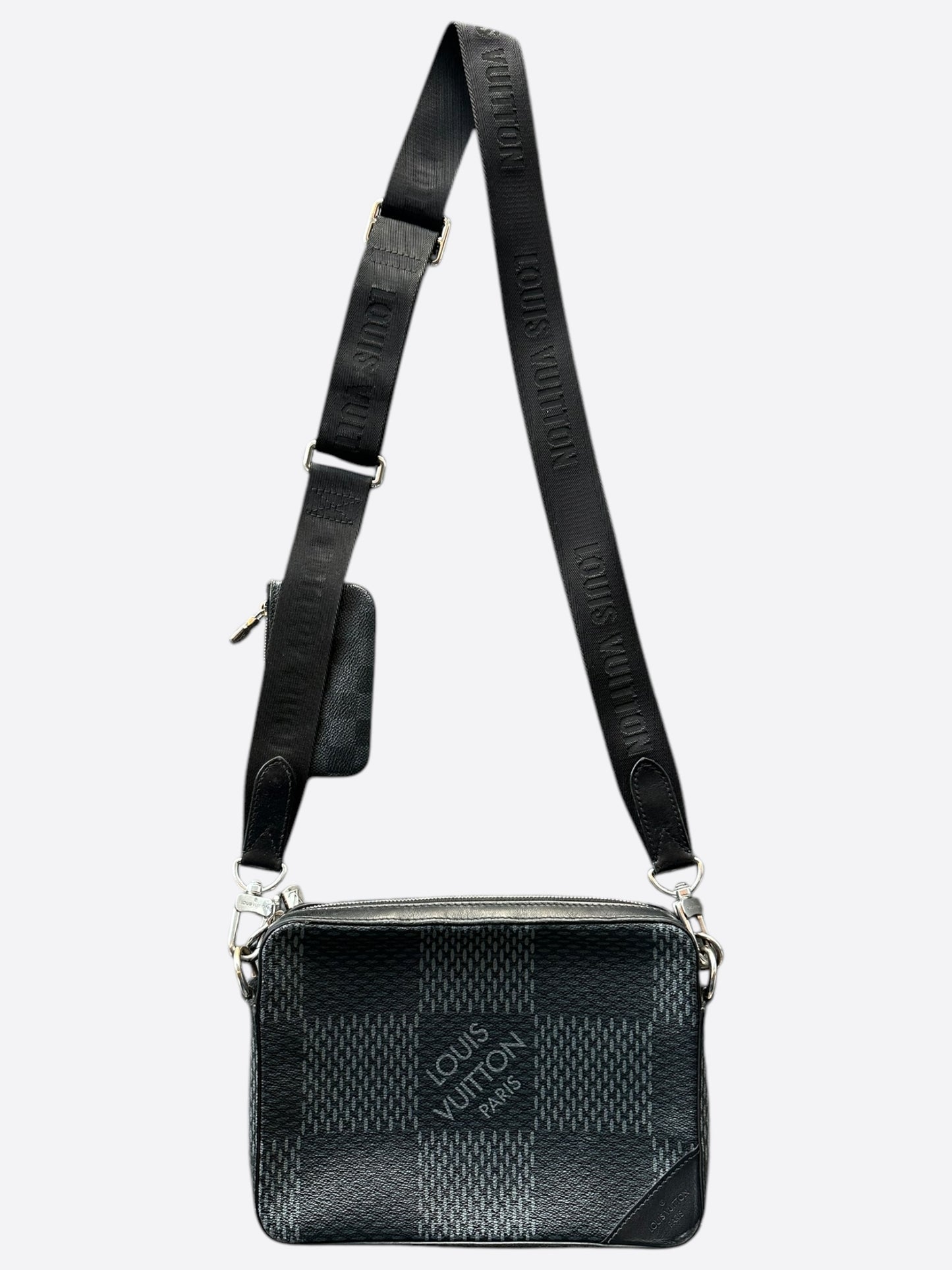Louis Vuitton Damier Graphite 3D Trio Messenger Bag