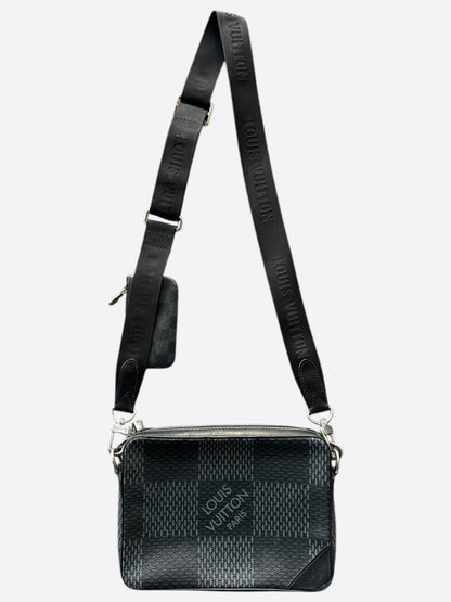 Louis Vuitton Damier Graphite 3D Trio Messenger Bag