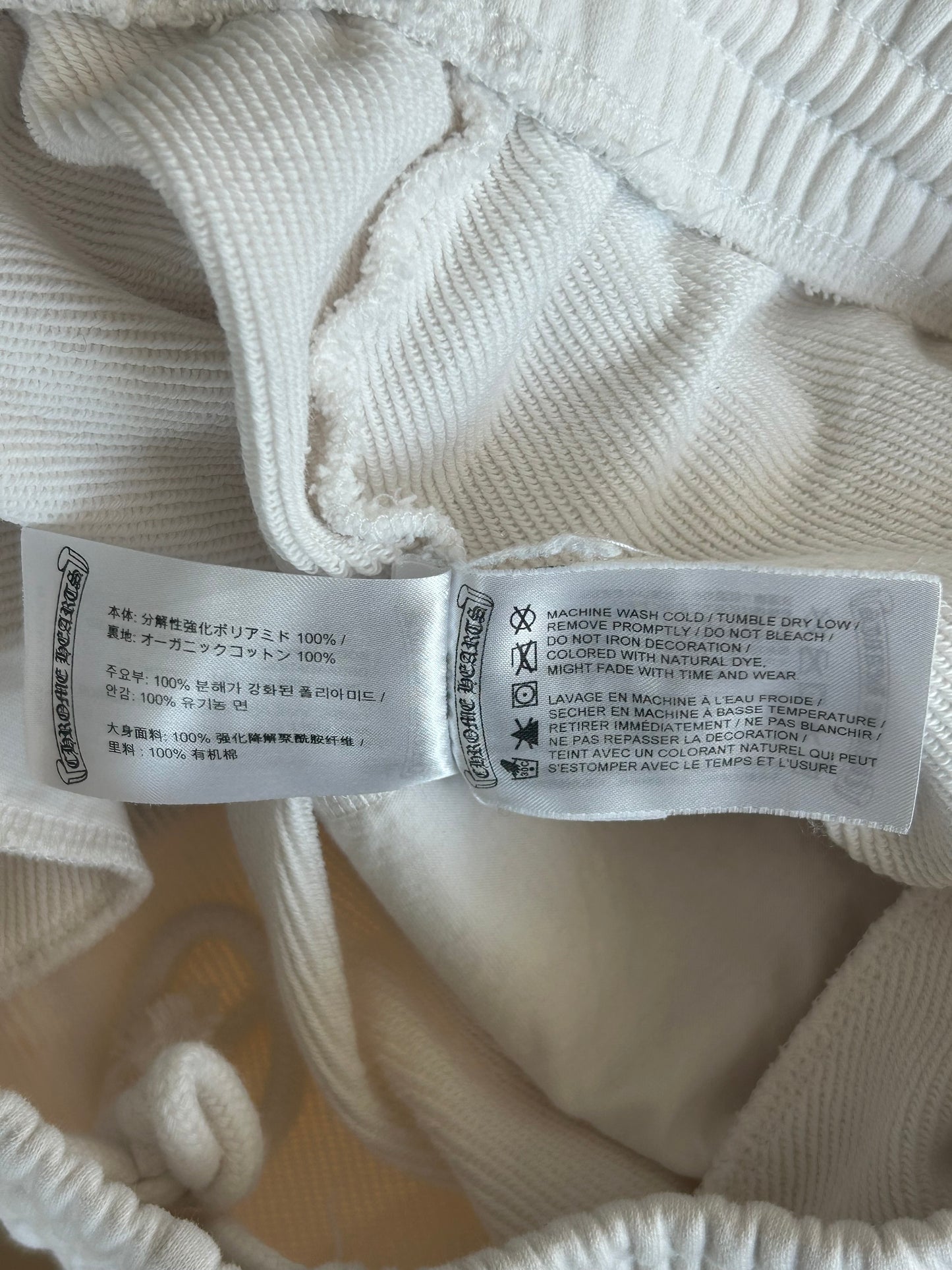 Chrome Hearts White & Blue Las Vegas Dice Sweatpants