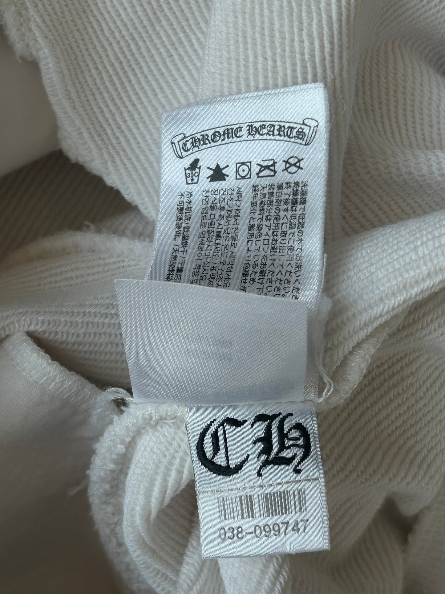 Chrome Hearts White & Blue Las Vegas Dice Sweatpants
