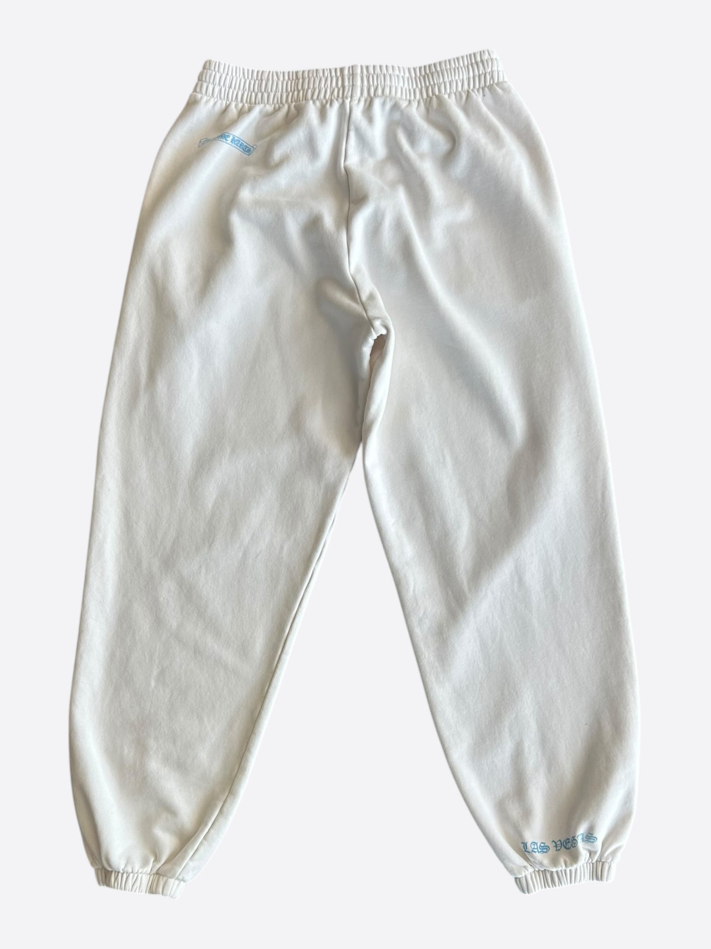 Chrome Hearts White & Blue Las Vegas Dice Sweatpants