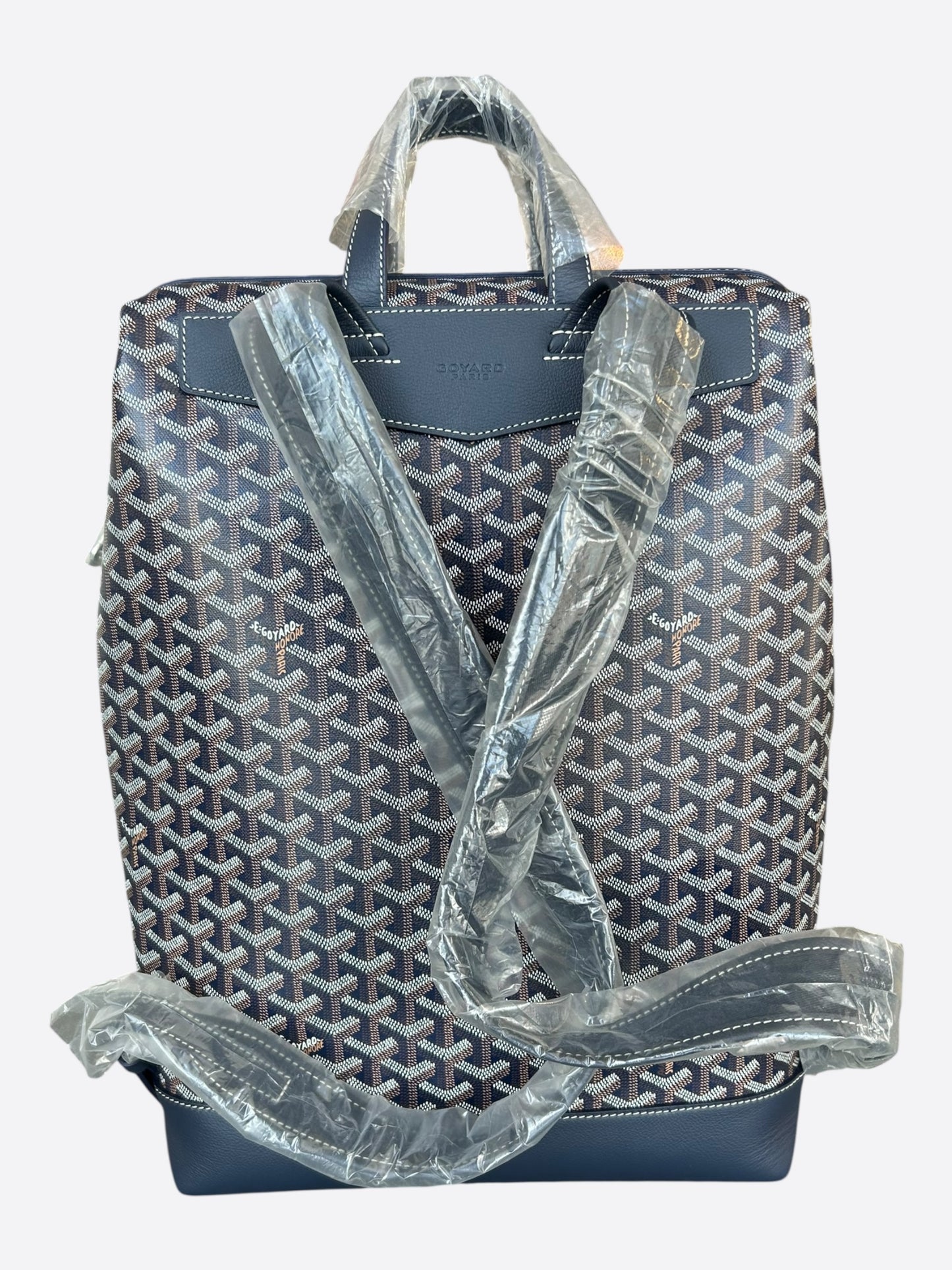 Goyard Navy Cisalpin Backpack