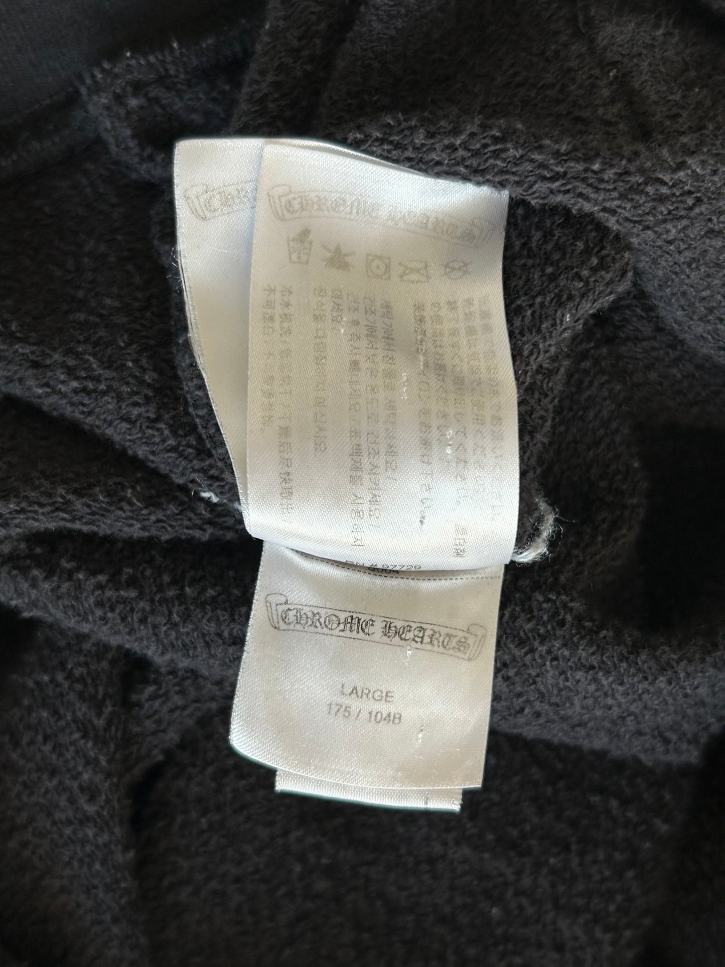 Chrome Hearts Matty Boy Black Sex Records Logo Hoodie