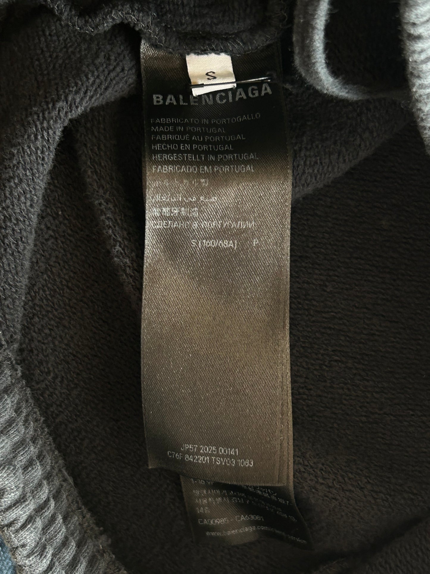 Balenciaga Black & White BB Logo Sweatpants