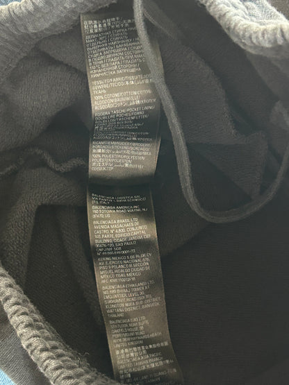 Balenciaga Black & White BB Logo Sweatpants