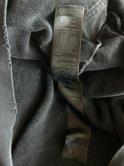 Balenciaga Washed Black Paris Liberty Graphic Hoodie
