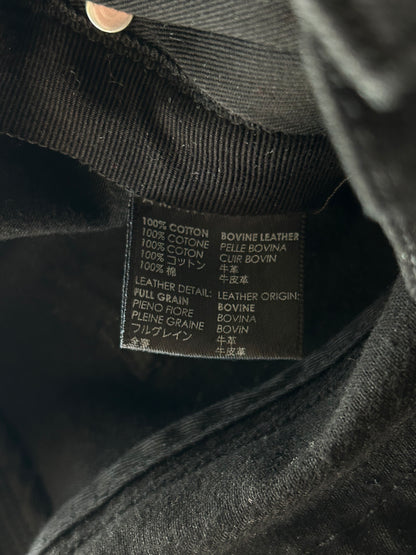 Amiri Black & White Filigree Logo Jeans