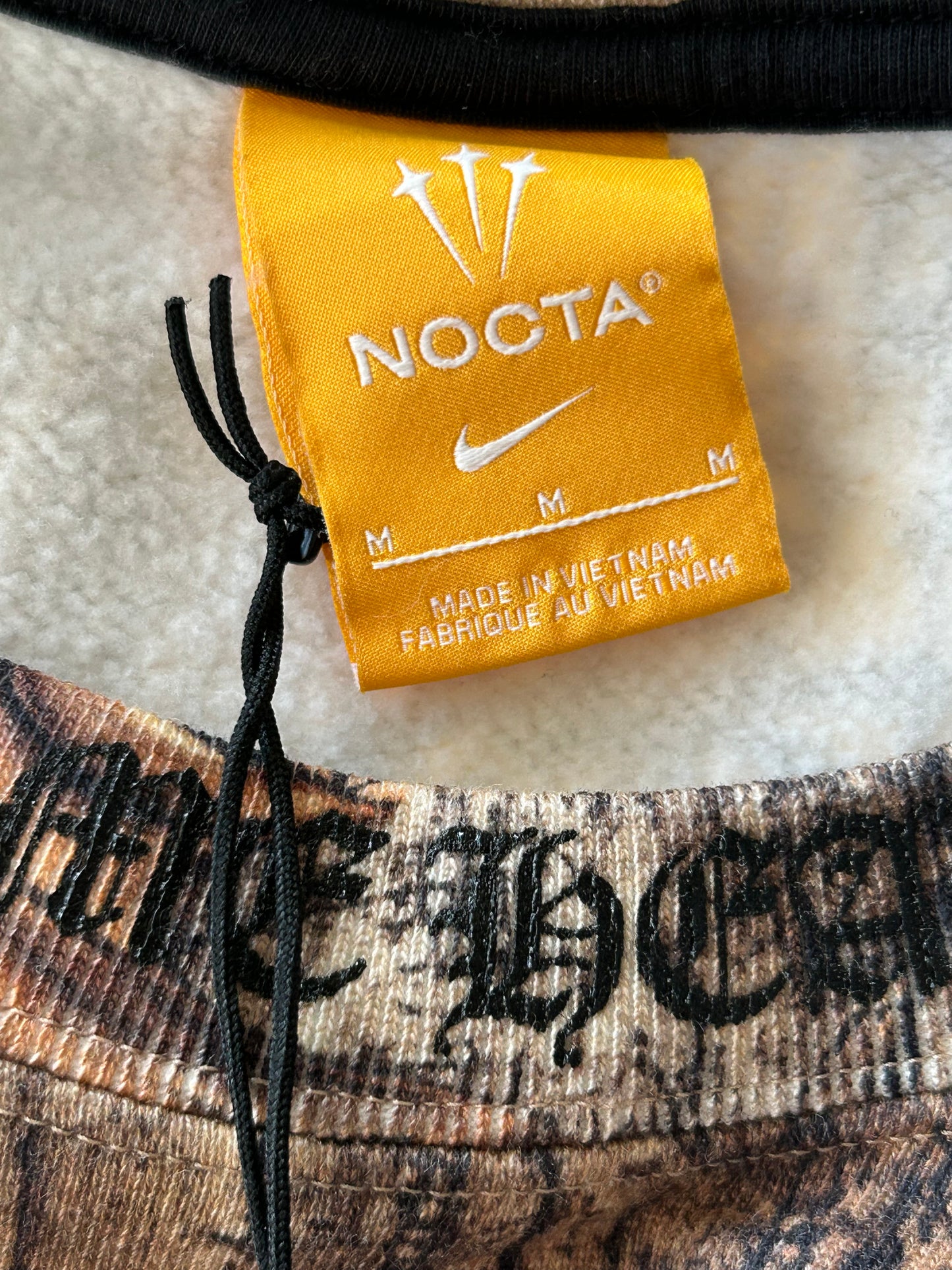 Chrome Hearts Nike NOCTA Camouflage Horseshoe Logo Sweater