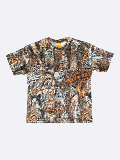 Chrome Hearts Nike NOCTA Camouflage Horseshoe Logo T-Shirt