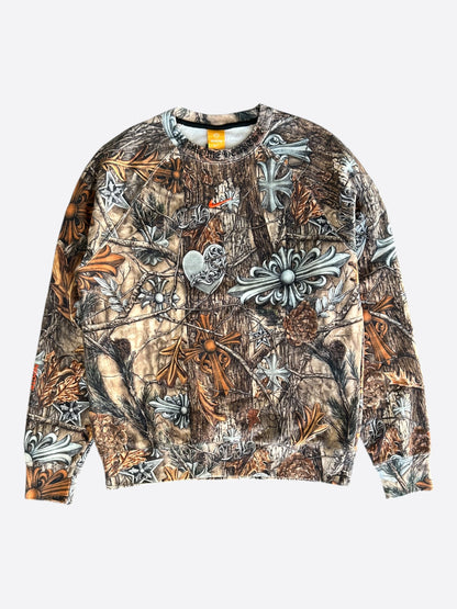 Chrome Hearts Nike NOCTA Camouflage Horseshoe Logo Sweater