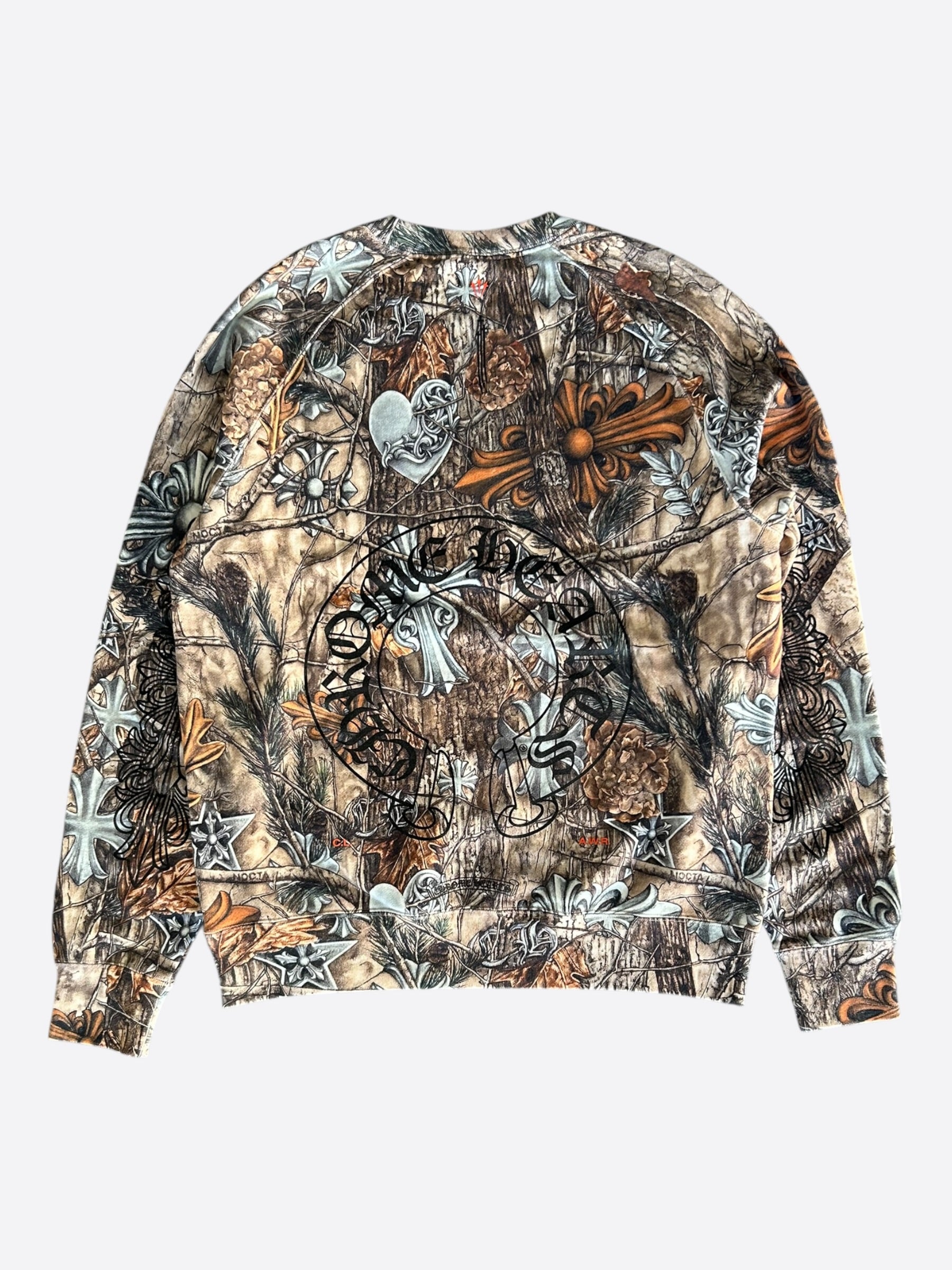 Chrome Hearts Nike NOCTA Camouflage Horseshoe Logo Sweater – Savonches