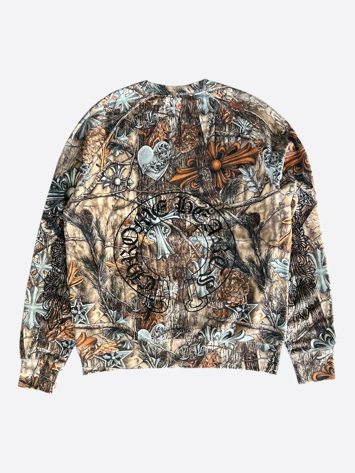 Chrome Hearts Nike NOCTA Camouflage Horseshoe Logo Sweater