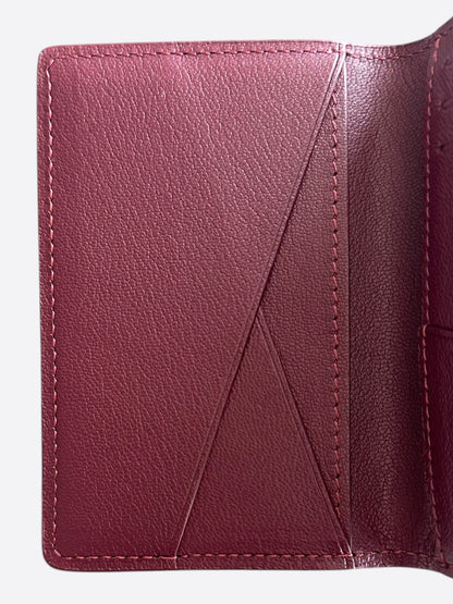Louis Vuitton Red Crocodile Pocket Organizer