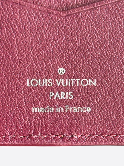 Louis Vuitton Red Crocodile Pocket Organizer
