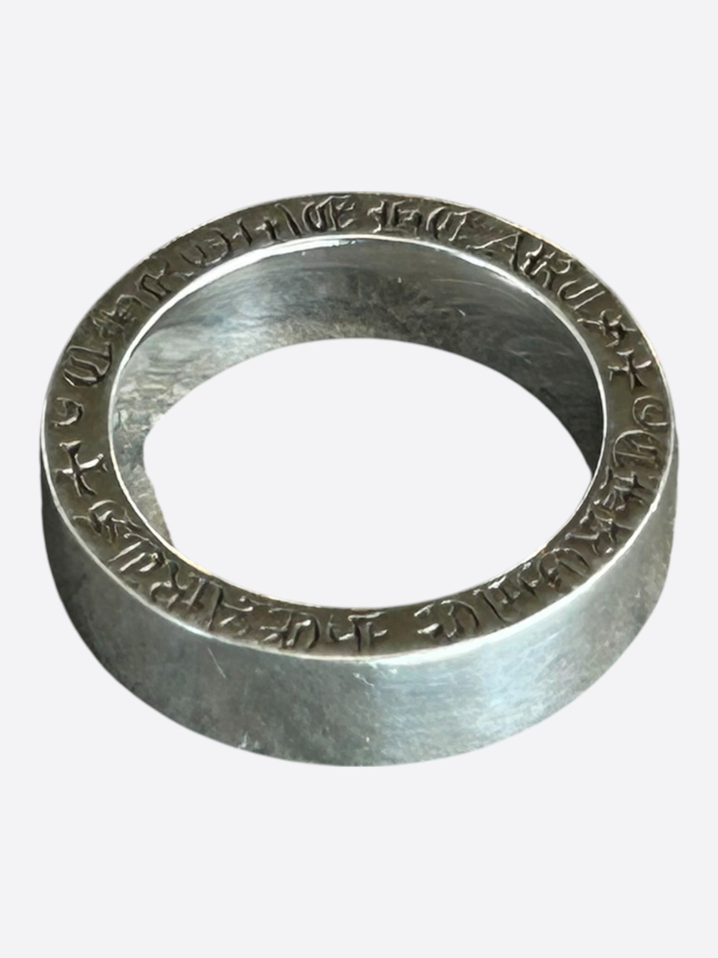 Chrome Hearts Silver Spacer Ring