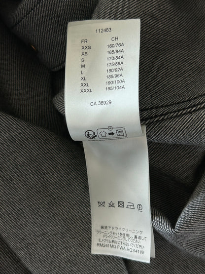 Louis Vuitton Grey Star Monogram Denim Baseball Jersey