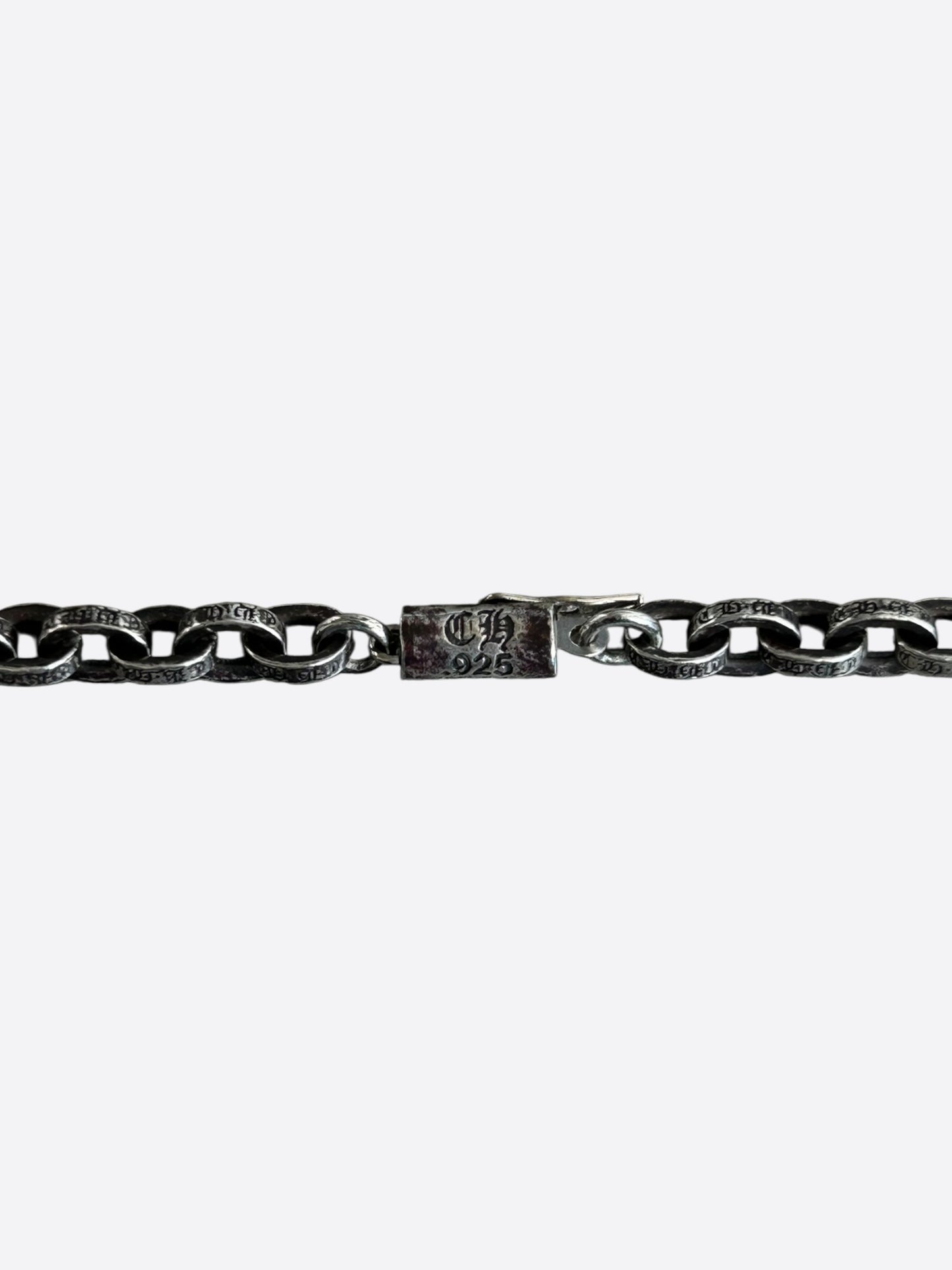 Chrome Hearts Silver Paperchain Necklace