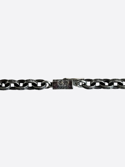 Chrome Hearts Silver Paperchain Necklace