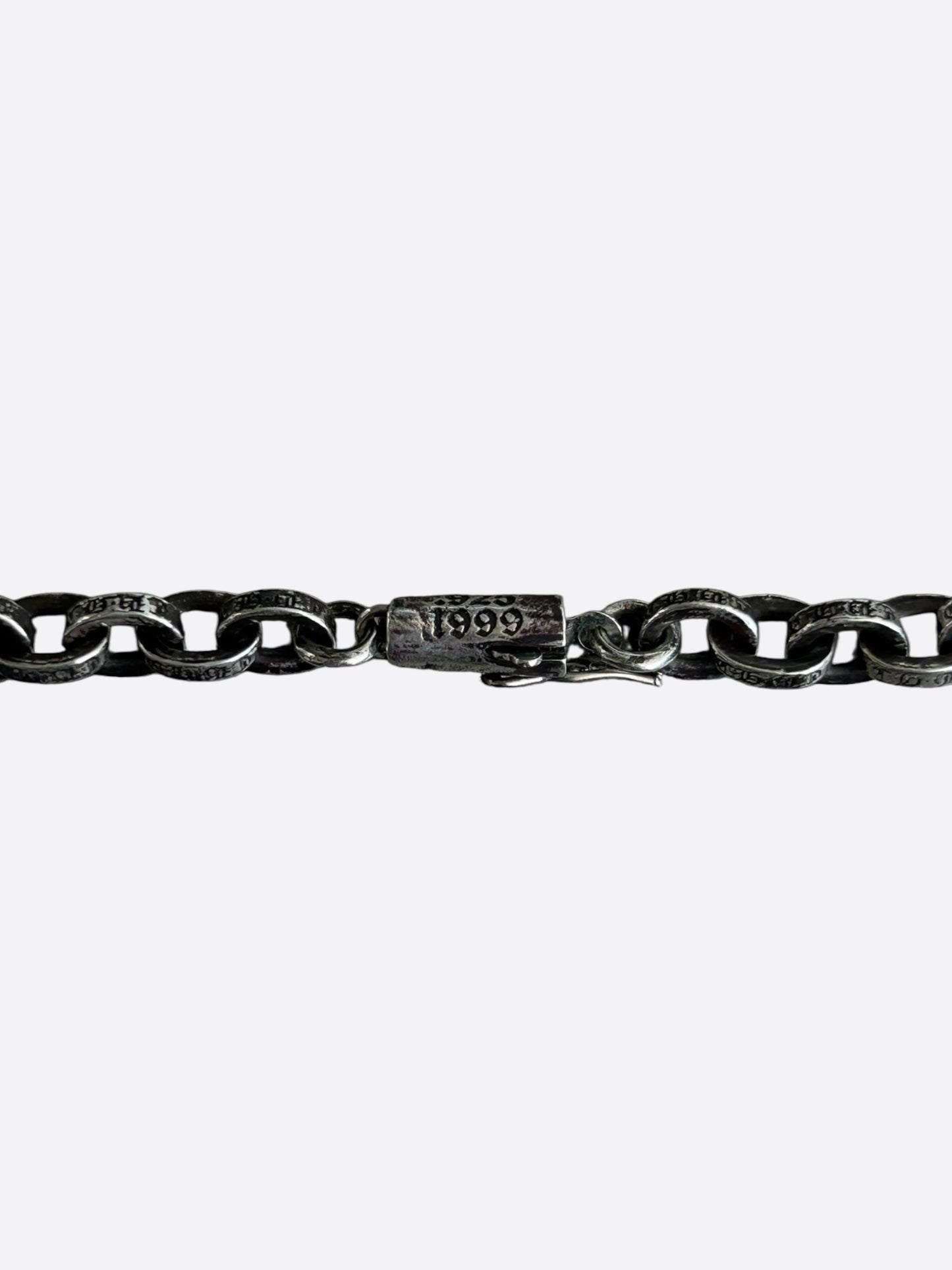 Chrome Hearts Silver Paperchain Necklace