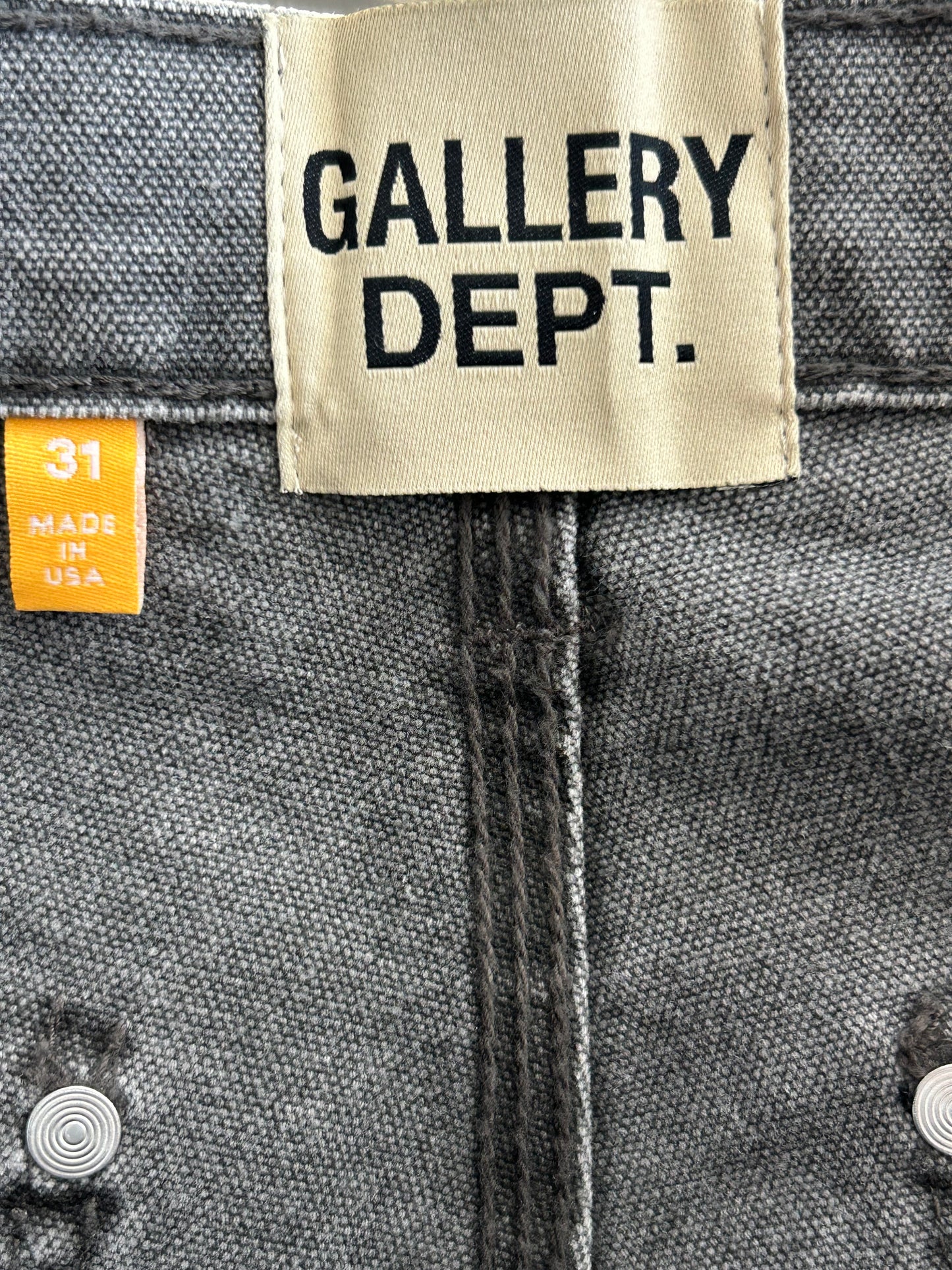 Gallery Dept Charcoal LA Flare Carpenter Pants