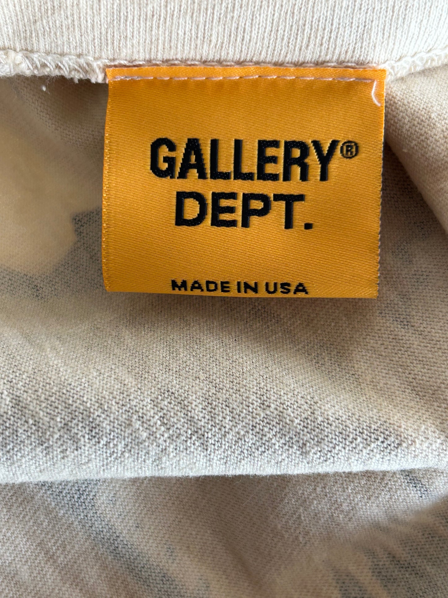 Gallery Dept Archival White ATK Only Way Graphic T-Shirt