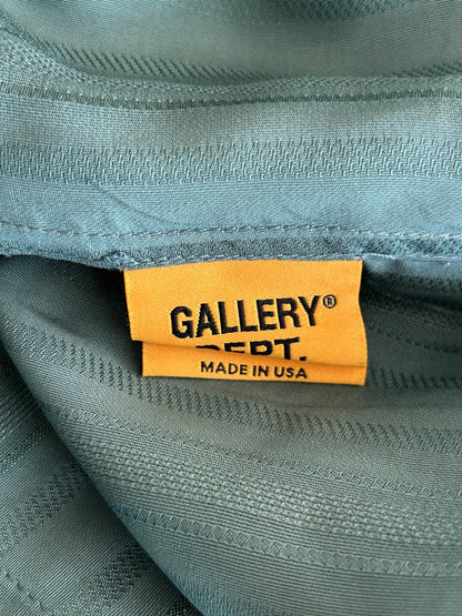 Gallery Dept Green Mechanic Short Sleeve Button Up Shirt
