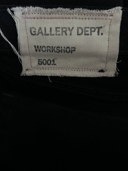 Gallery Dept Black Paint Splatter 5001 Denim Jeans