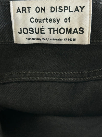 Gallery Dept Black Paint Splatter 5001 Denim Jeans