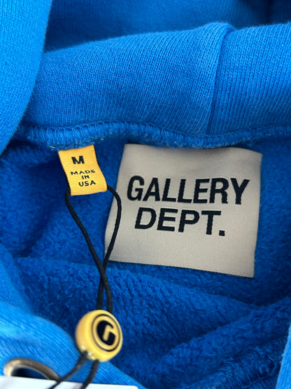 Gallery Dept Blue & Black Gym Logo Hoodie