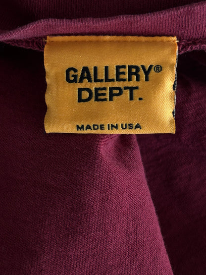 Gallery Dept Red & White Gym Logo T-Shirt