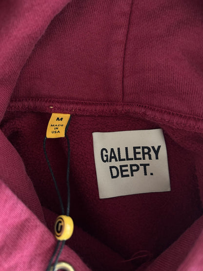 Gallery Dept Red & White Gym Logo Hoodie
