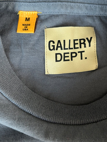 Gallery Dept Navy & Orange Dept De La Galerie Logo Longsleeve T-Shirt