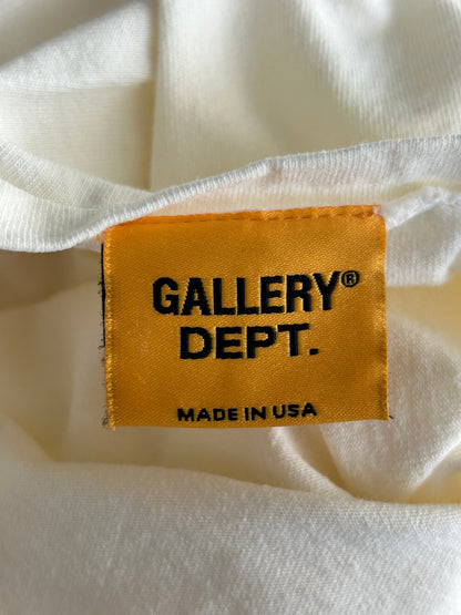 Gallery Dept Antique White Skeleton Beach Theater T-Shirt
