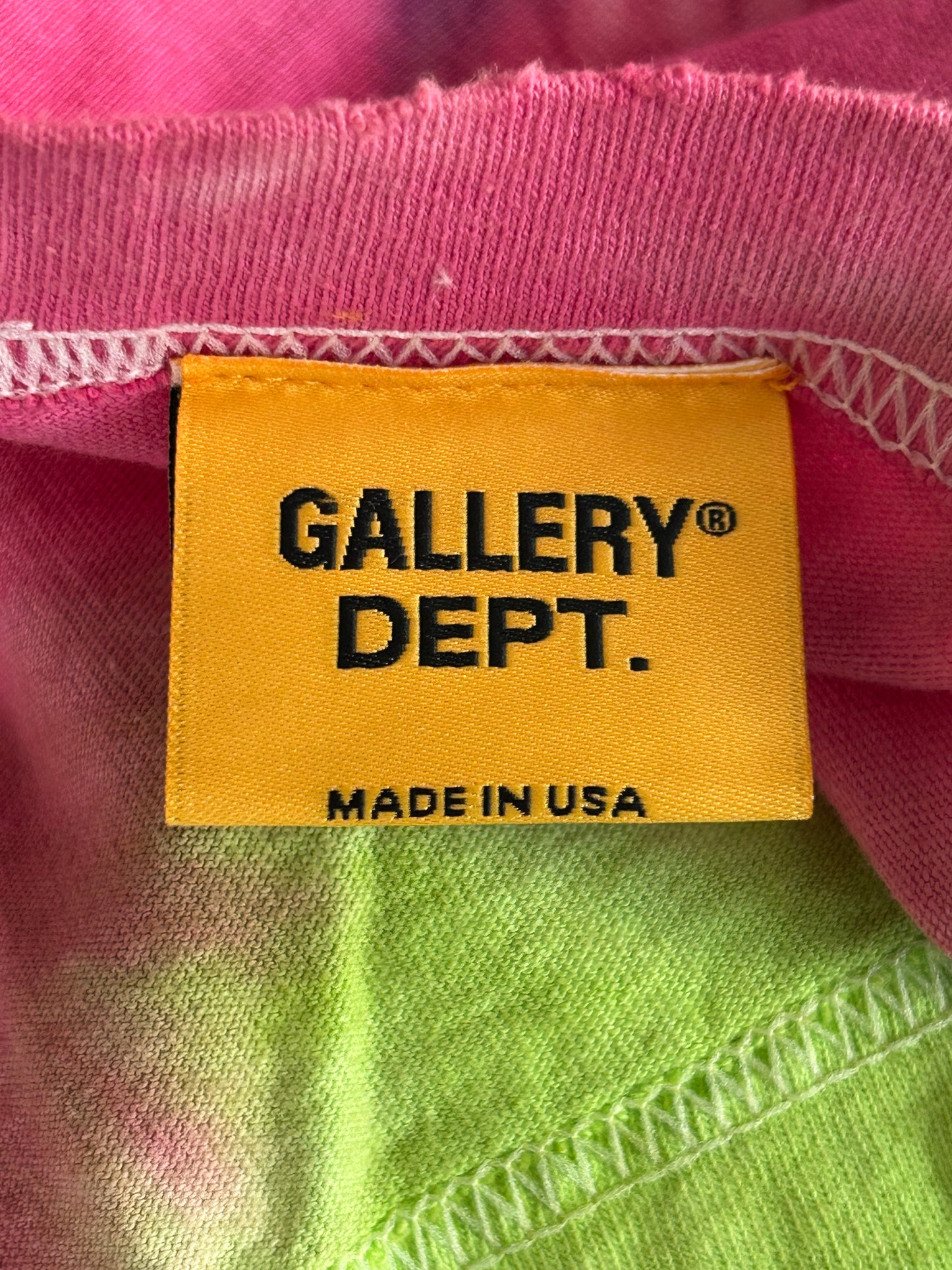 Gallery Dept Multicolor Tie-Dye Weed Graphic T-Shirt