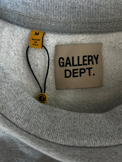 Gallery Dept Grey & Black Dept Boxing Logo Sweater