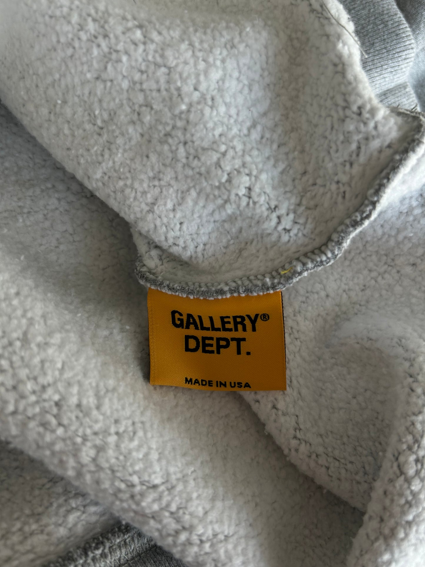 Gallery Dept Grey & Black Dept Boxing Logo Sweater