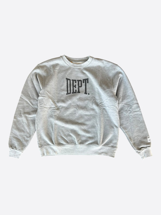Gallery Dept Grey & Black Dept Boxing Logo Sweater