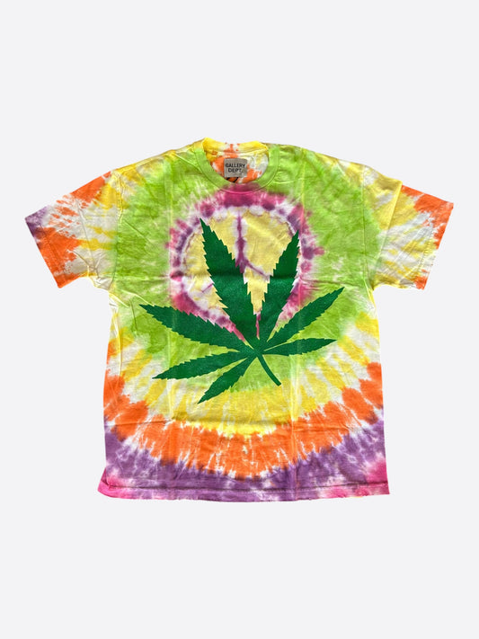 Gallery Dept Multicolor Tie-Dye Weed Graphic T-Shirt