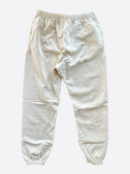 Gallery Dept Cream & Black Gym Logo Sweatpants