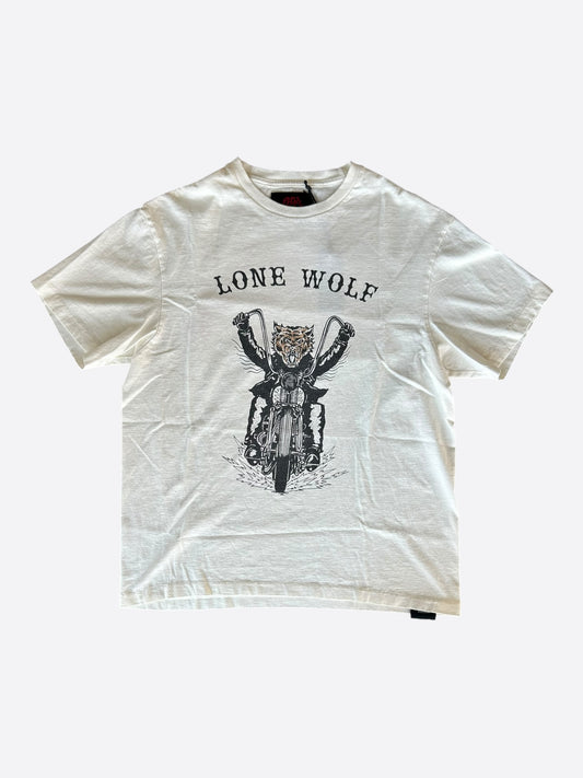 Gallery Dept Antique White ATK Lone Wolf Graphic T-Shirt