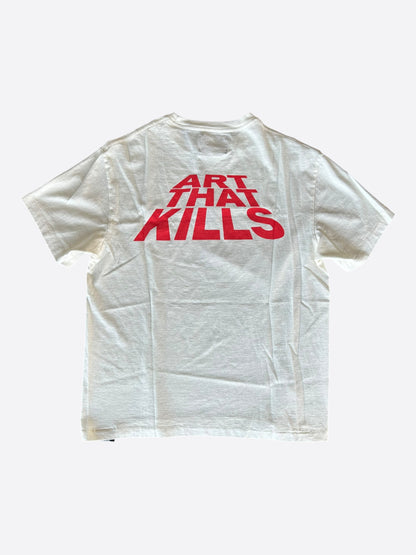 Gallery Dept Antique White ATK Lone Wolf Graphic T-Shirt